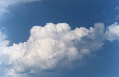 cumulus heaped