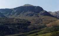 mountain peak above Bain's Kloof pass