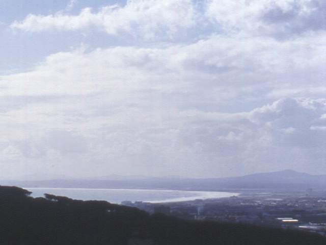 view due East from